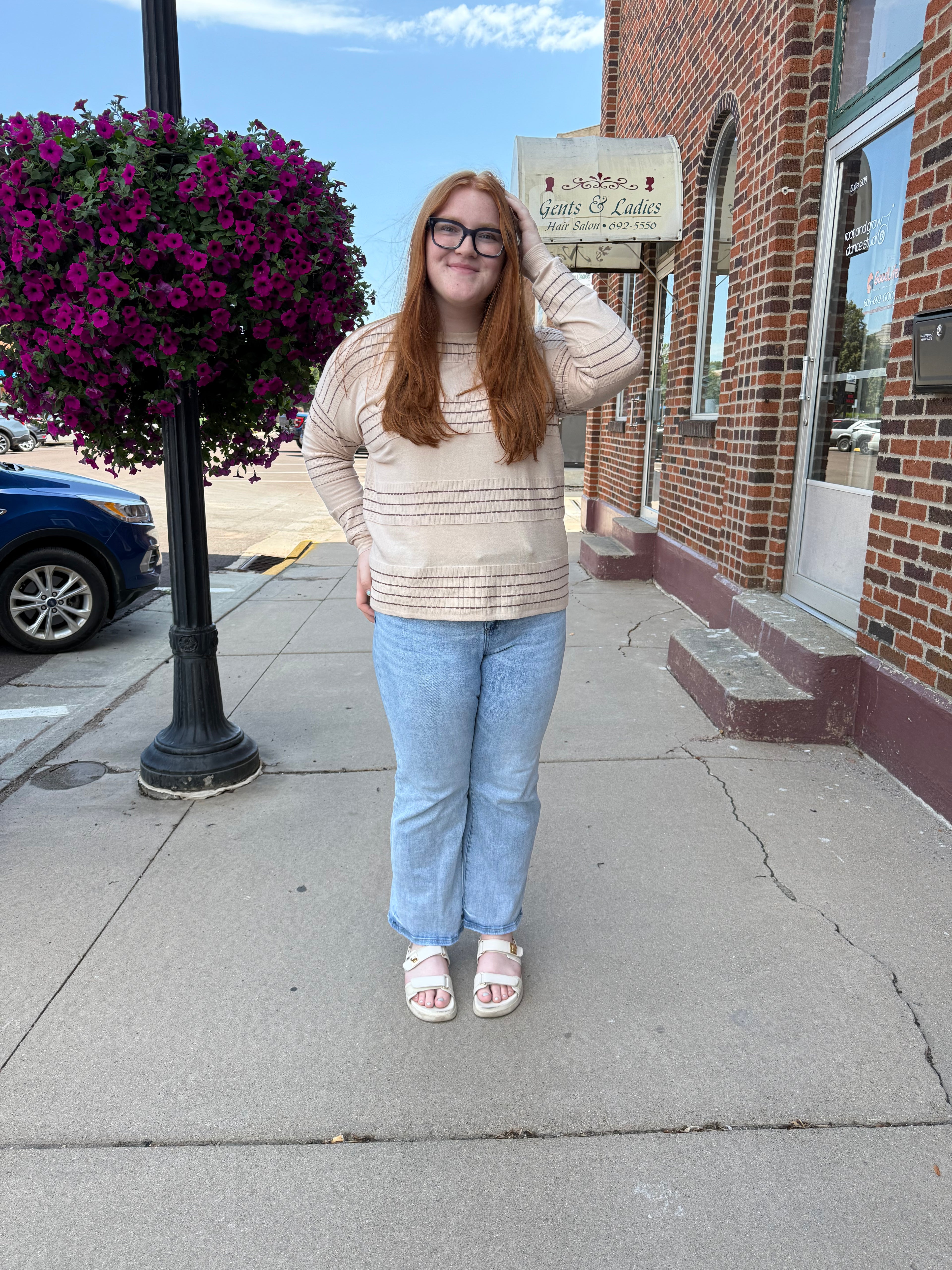 Otto Striped Sweater