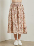 Idris Floral  Skirt