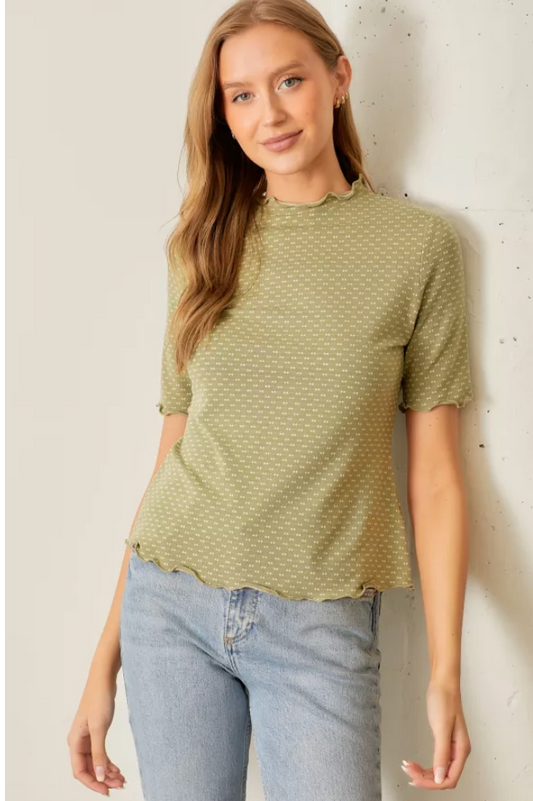 Oriella Textured Top