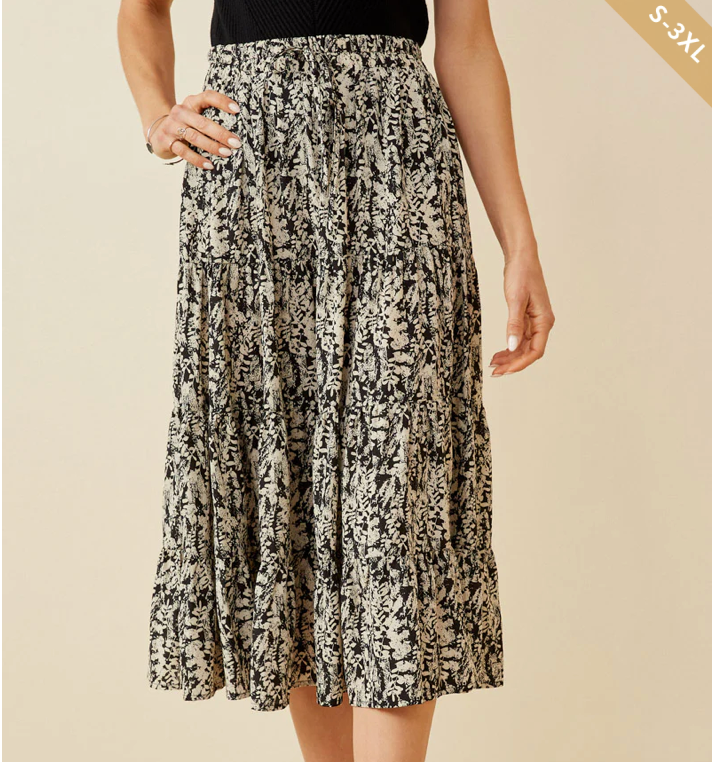 Flora Tiered Skirt