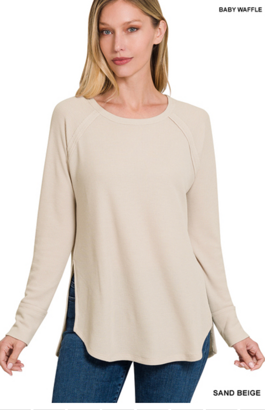 Sawyer Waffle Knit Top