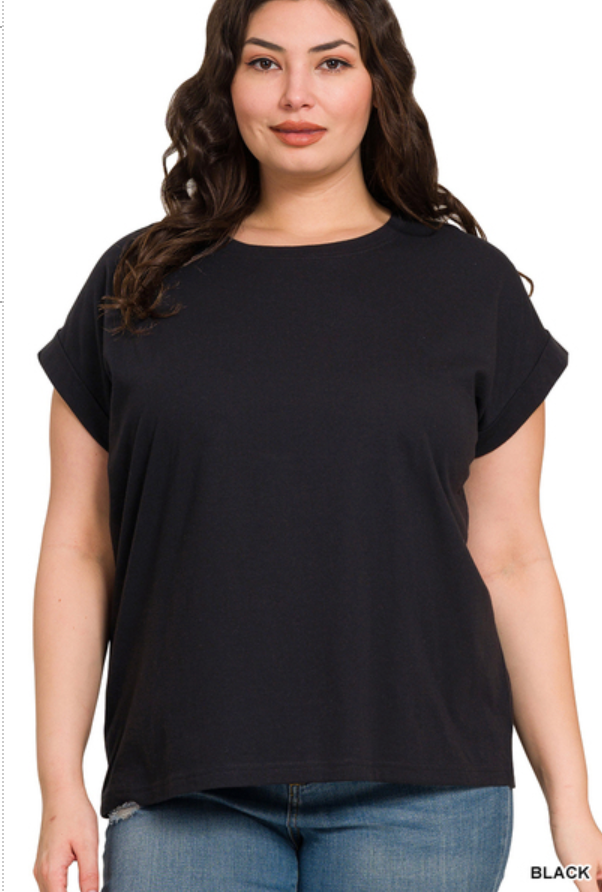 Bennett Cuffed Sleeve Top