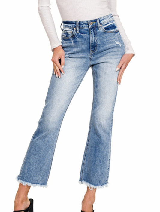 Sylvie Straight Leg Denim