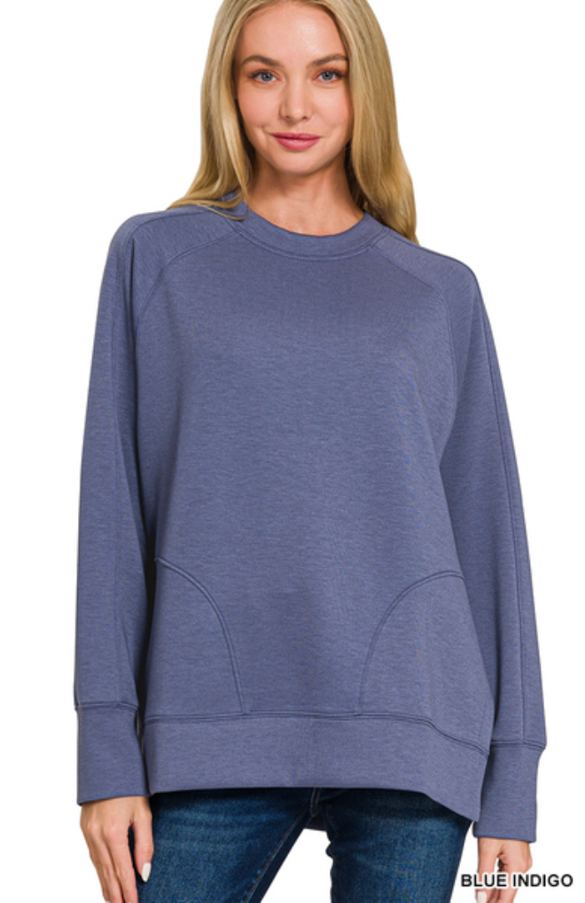 The Indigo Pullover