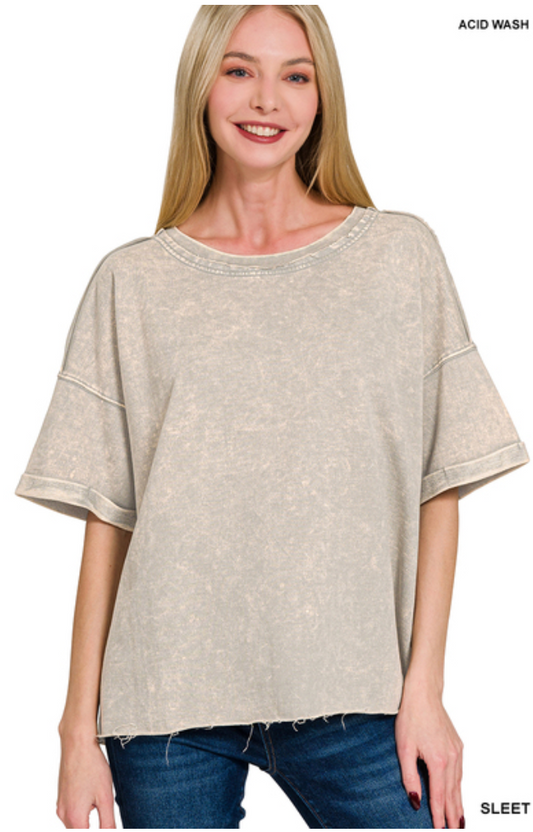 Sawyer Washed Cotton Top