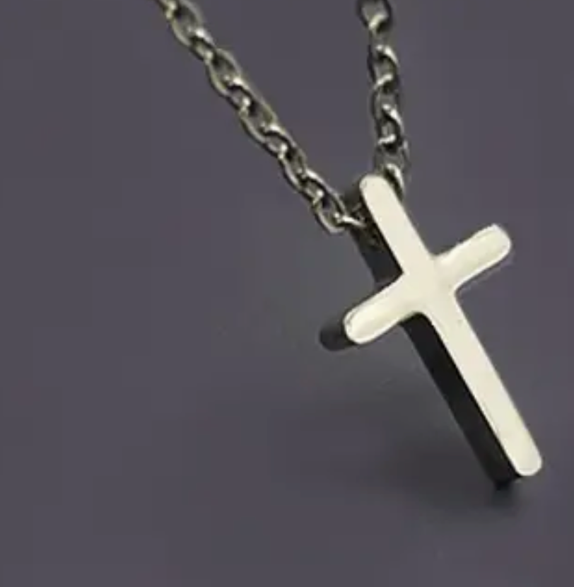 Hypoallergenic: SS Cross Necklace