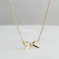 Hypoallergenic Bow Necklace