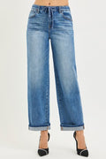Elaine Cuffed Denim