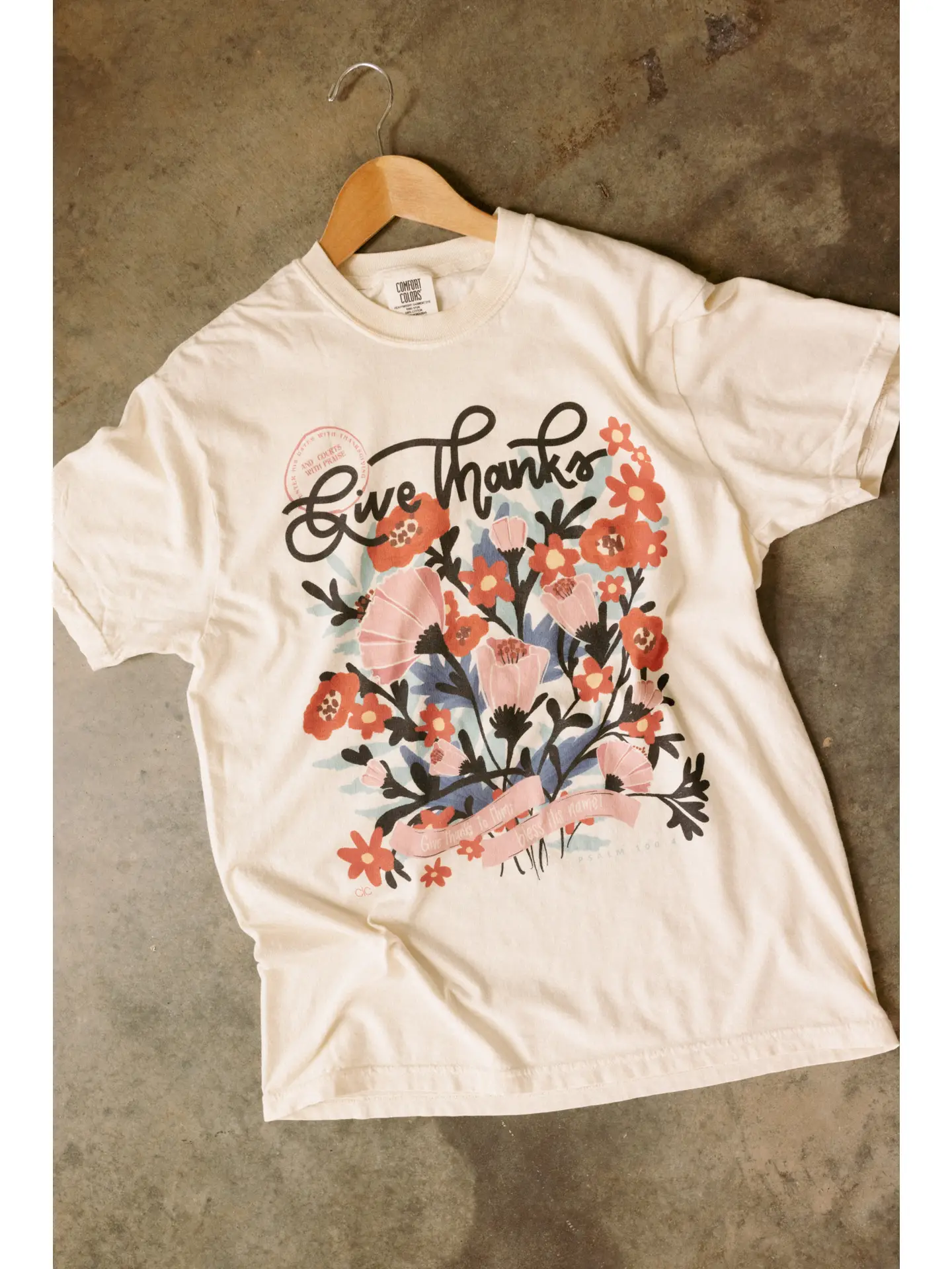 Give Thanks To Him Graphic Tee