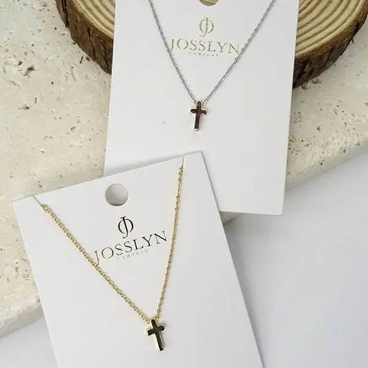 Classic Mini Cross Necklace