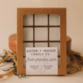 Aster + Indigo: Fresh Pressed Cider Soy Wax Melts