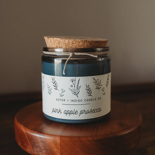 Pink Apple Prosecco Soy Candle