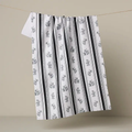 Geometry: Bunny Dots Stripe Tea Towel