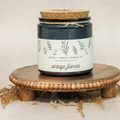 Aster + Indigo: Vintage Flannel Soy Candle