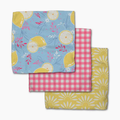 Geometry: Lemon Pop Dishcloth Set