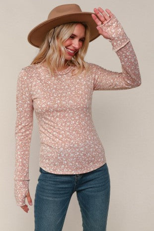 Flora Fitted Top