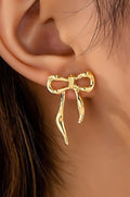 Hypoallergenic Bow Earrings