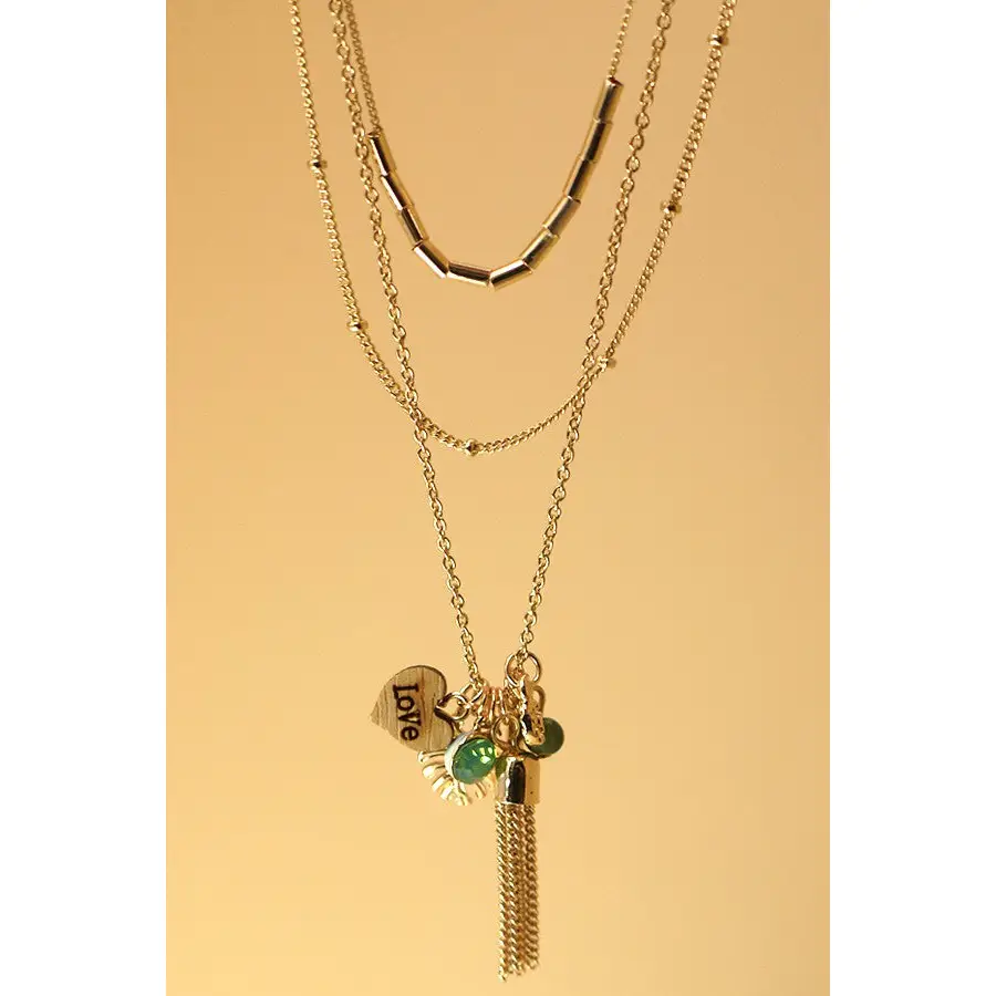 Cluster Charm Necklace