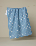 Geometry: Freedom Blue Tea Towel