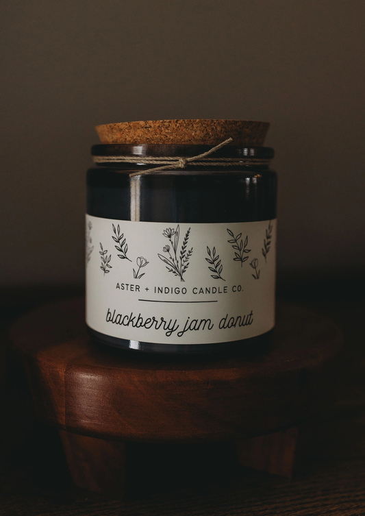 Blackberry Jam Donut Soy Candle