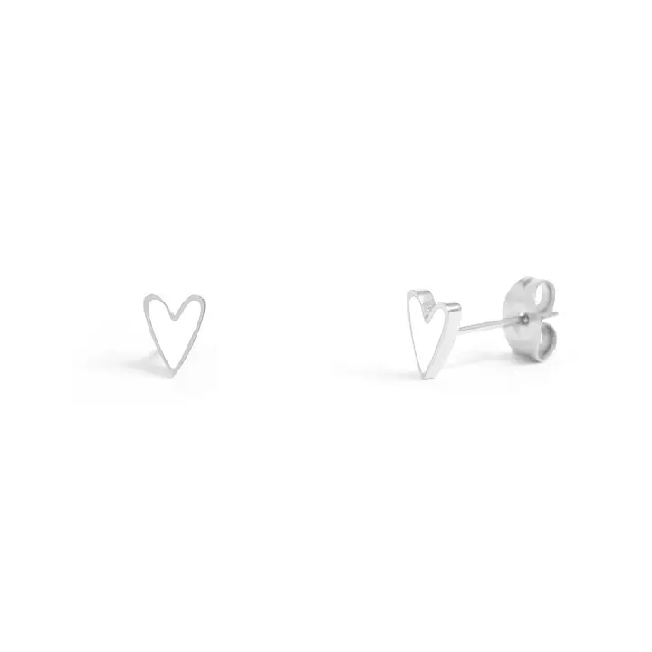 Hypoallergenic Mini Heart Earrings