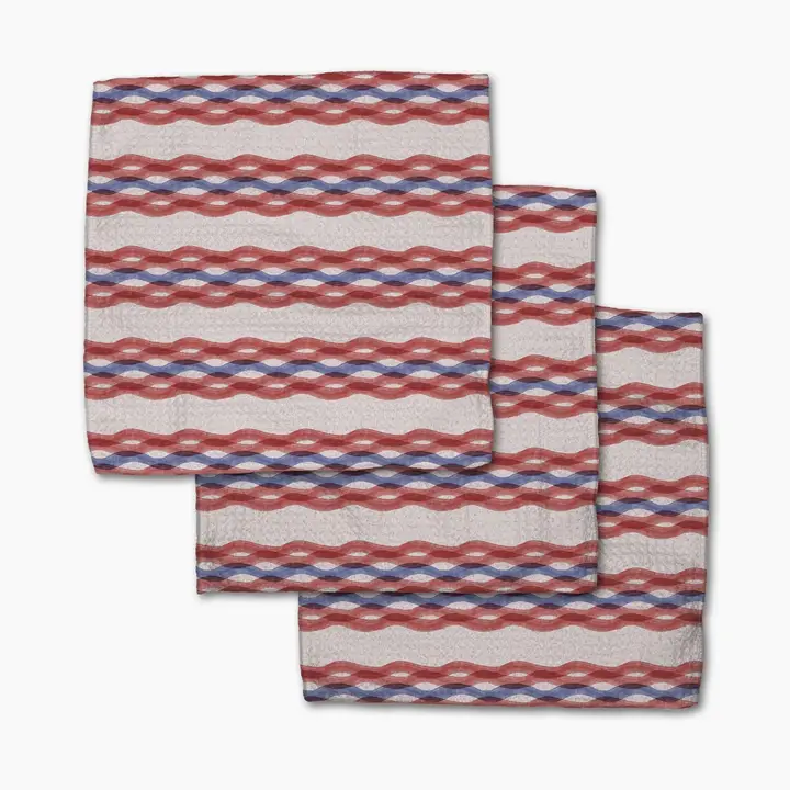 Geometry Dishcloth Set- 3 Pack