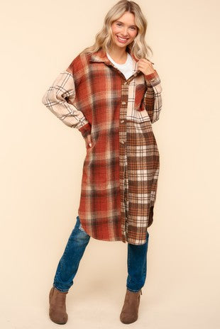 Rhett Plaid Shacket