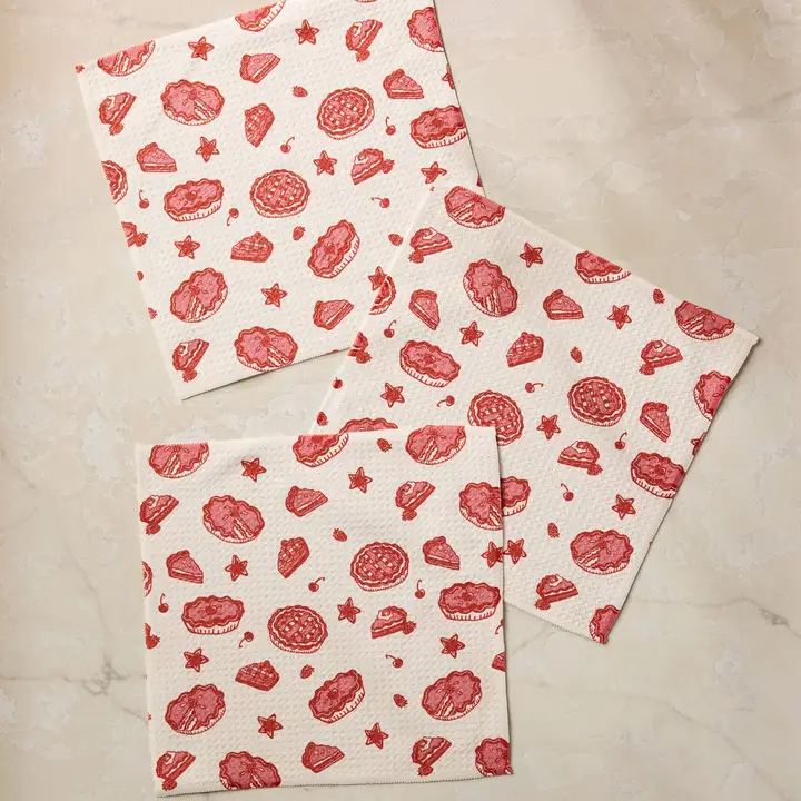 Geometry: Pie-Triotic Dishcloth Set