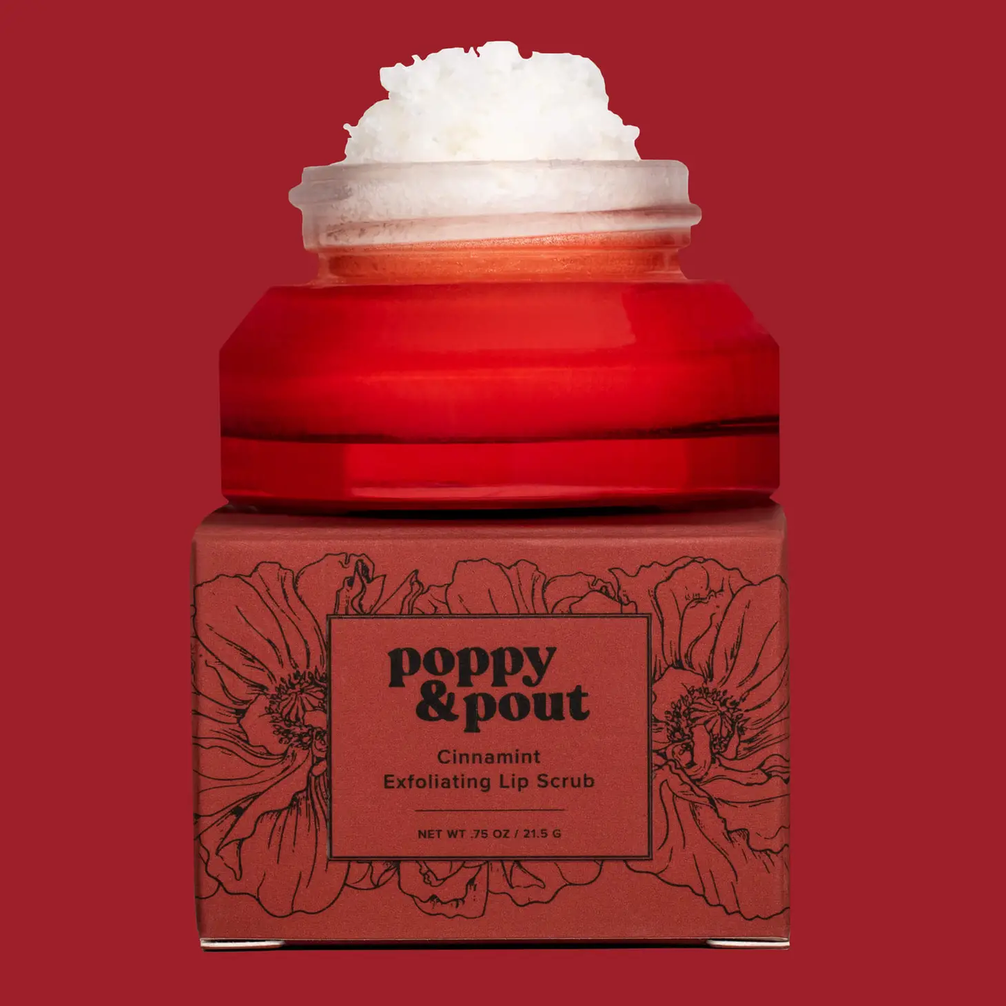 Poppy + Pout Lip Scrub - Cinnamint