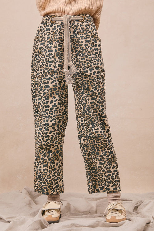 Alex Leopard Print Pants