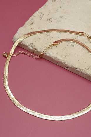 Classic Snake Chain - Gold + Silver