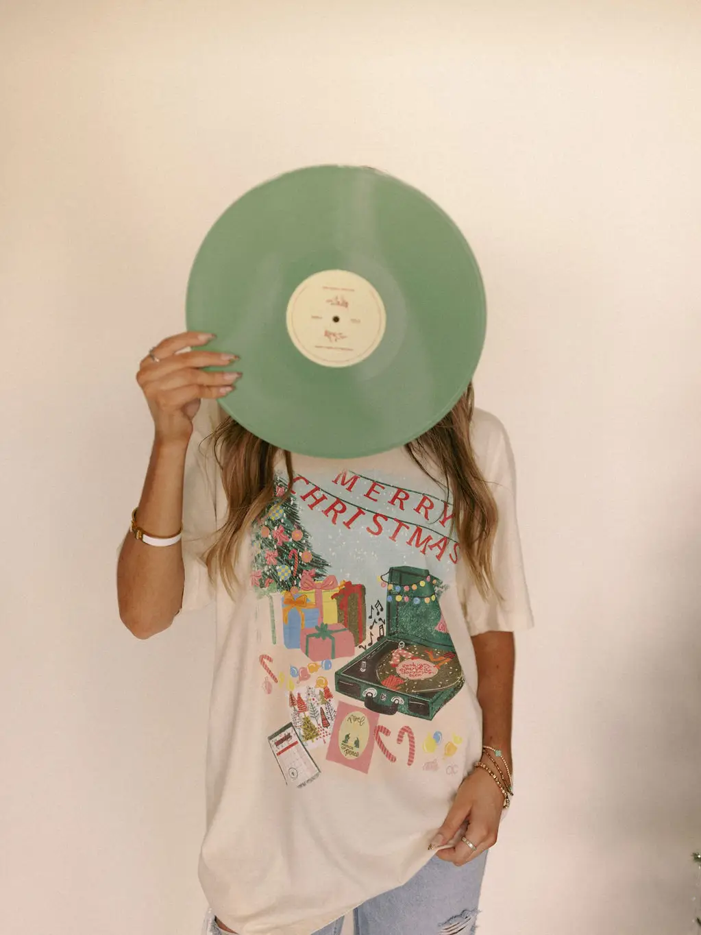 A Vintage Christmas Graphic Tee