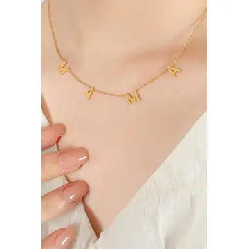 Hypoallergenic MAMA Necklace