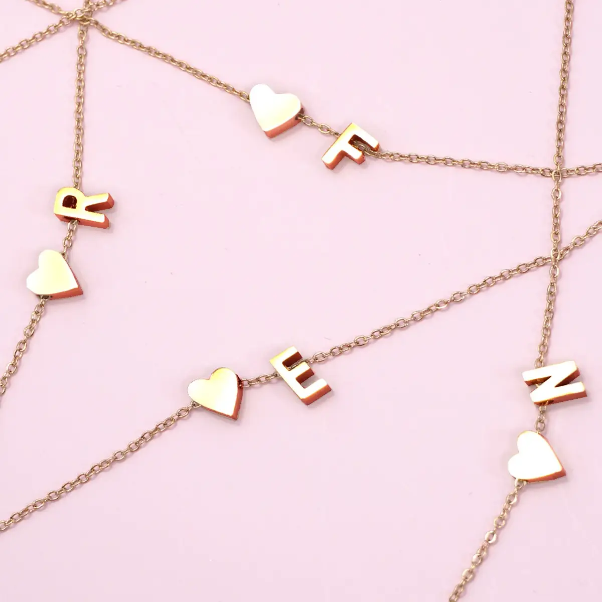 Hypoallergenic: SS Initial Necklace