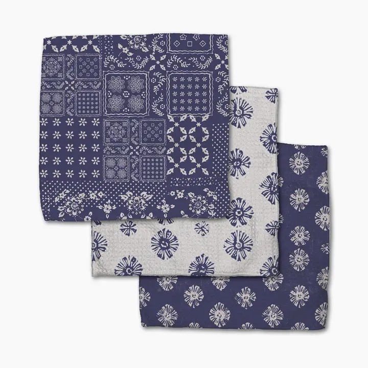 Geometry Dishcloth Set- 3 Pack