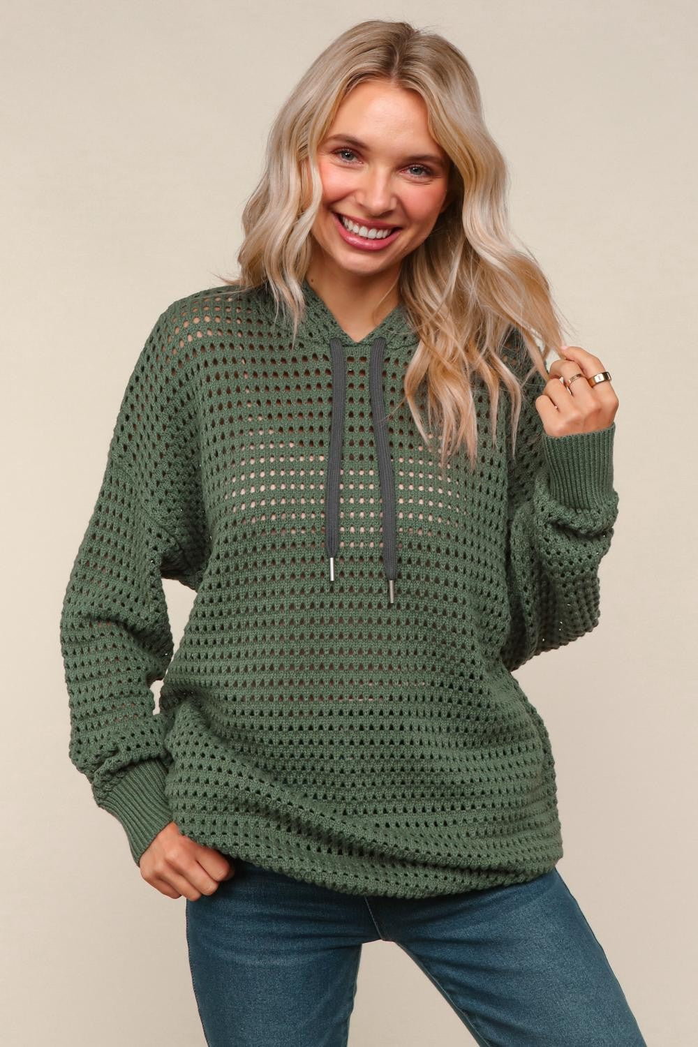 Ollie Sheer Hooded Top