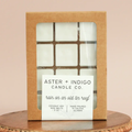 Aster + Indigo: Rain On An Old Tin Roof Soy Wax Melts