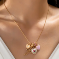 Heart Multi-Charm Necklace