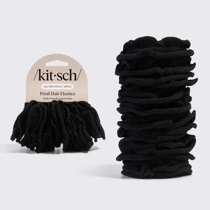 Kitsch: Petal Hair Elastics - 10 PC Set