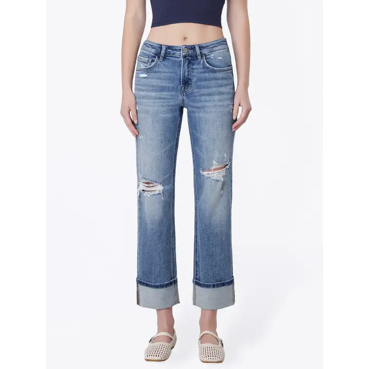 Willie Cuffed Denim