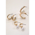 Pearl Hoop Trio