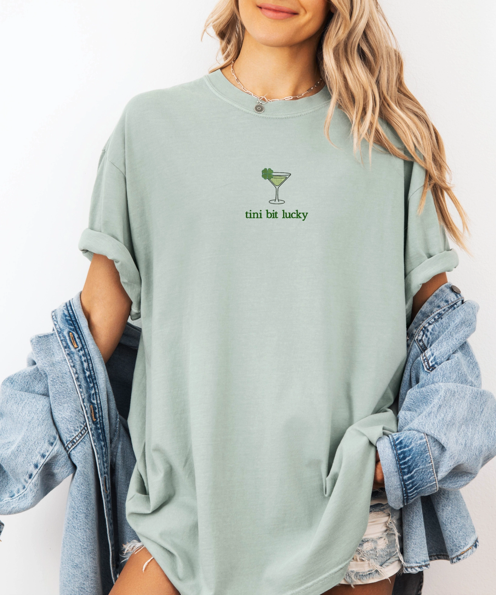 Tini Bit Lucky Graphic Tee
