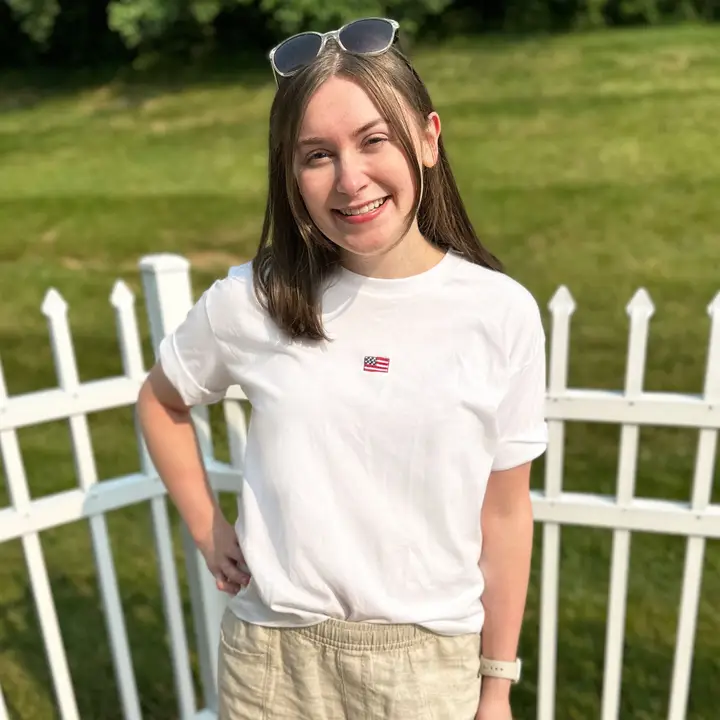 Mini American Flag Graphic Tee