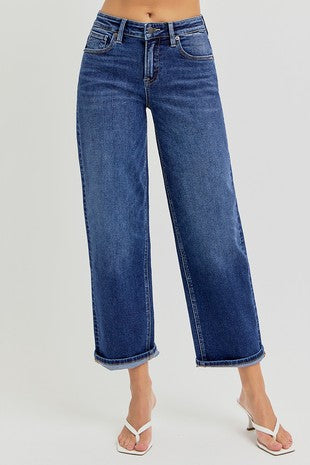 Logan Boyfriend Crop Denim