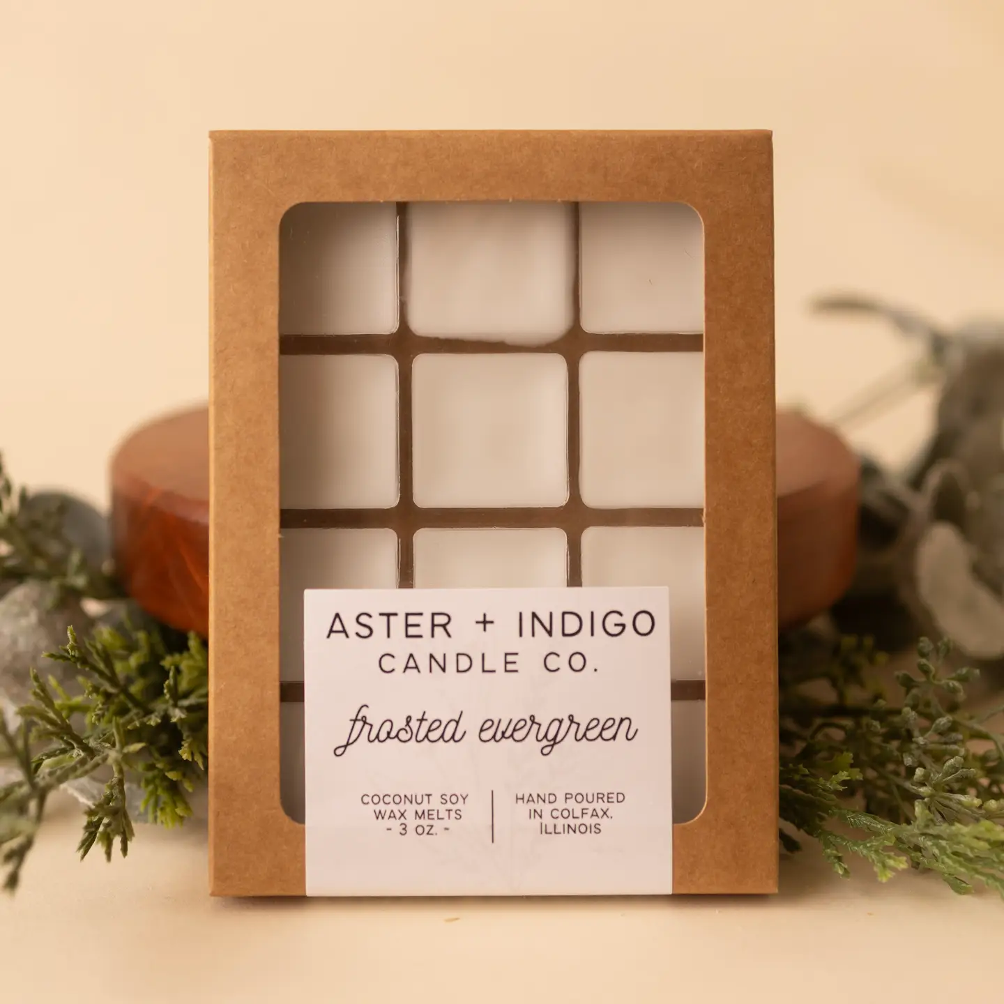 Frosted Evergreen Christmas Wax Melts