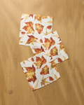 Geometry: Painted Fall Dishcloth Set