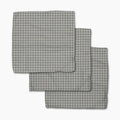 Geometry: Tidepool Check Dishcloth Set