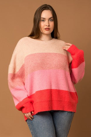 Poppy Colorblock Sweater