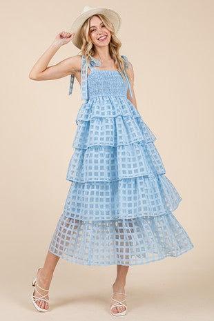 Brighton Layered Midi Dress