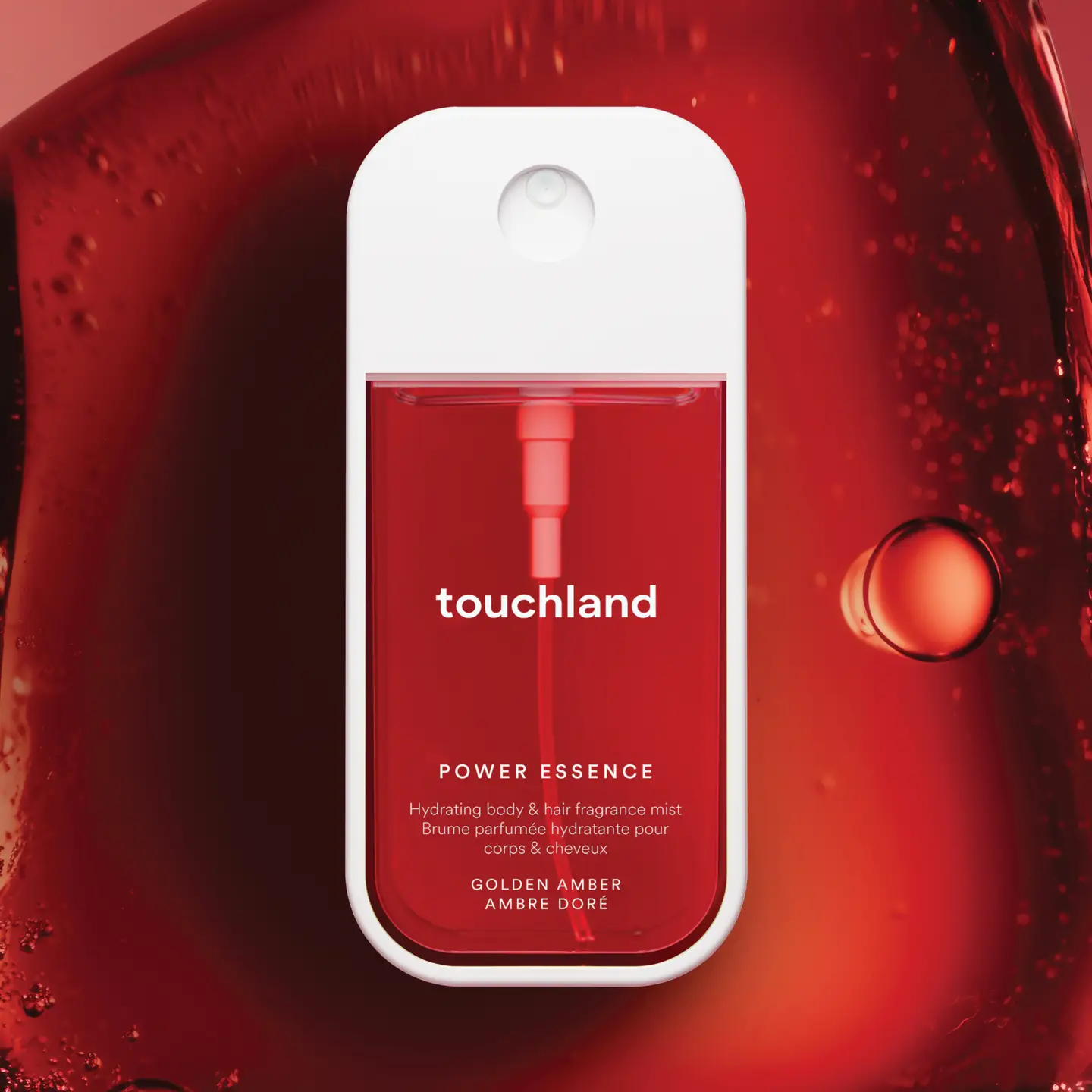 Touchland: Golden Amber Nody & Hair Fragrance Mist